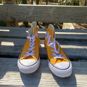 Orange Converse Hi Top